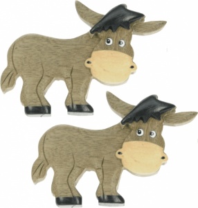 5043S-DK : Donkey Magnets (Pack Size 36) Price Breaks Available